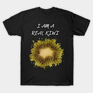 Kiwi Kiwiffruch Fruit Fruits Fruit New Zealand T-Shirt